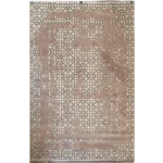 فرش مراکشی 500 شانه کاشان نسکافه ای