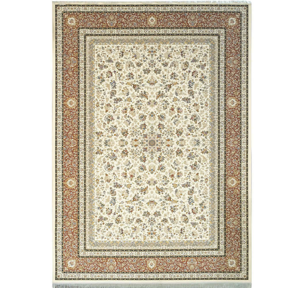 1-31.jpg طرح رایلی افشان فرش ماشینی 1500 شانه کاشان کدax1011 - Image 1