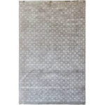 فرش مراکشی 500 شانه کاشان 50200AL کرم نسکافه ای