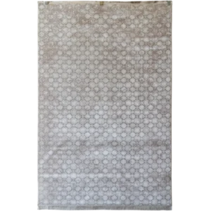 فرش مراکشی 500 شانه کاشان 50200AL کرم نسکافه ای