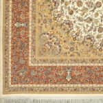 طرح سوفیا فرش ماشینی 1500 شانه کاشان کدax1028 - Image 2