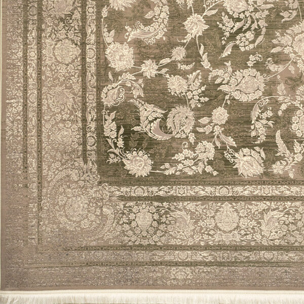 طرح مدیسون وینتیج فرش ماشینی 1500 شانه کاشان کد s1033 - Image 2
