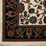 گبه ماشینی 340 شانه کاشان طرح افشان کرم کد 831 - Image 2