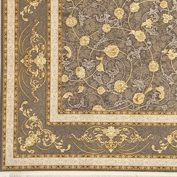 طرح افشان امیلیا فرش 1500 شانه کاشان کدs1031 - Image 2