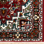 گبه ماشینی 340 شانه کاشان طرح هریس تبریز لاکی - Image 2