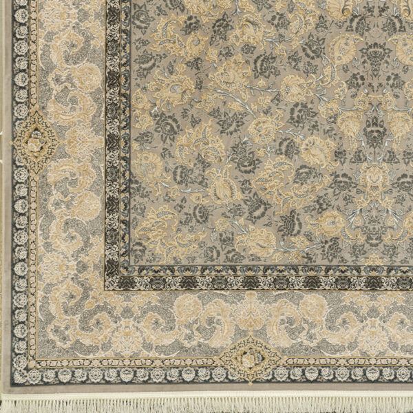 طرح سارن دودی فرش ماشینی 1200 شانه کاشان - Image 2
