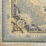 طرح لیام صدفی فرش ماشینی 1500 شانه کاشان کدax10311 - Image 3