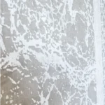 فرش مراکشی 500 شانه کاشان طرح سنگ وینتیج کرم نسکافه ای کد 202ََA - Image 3