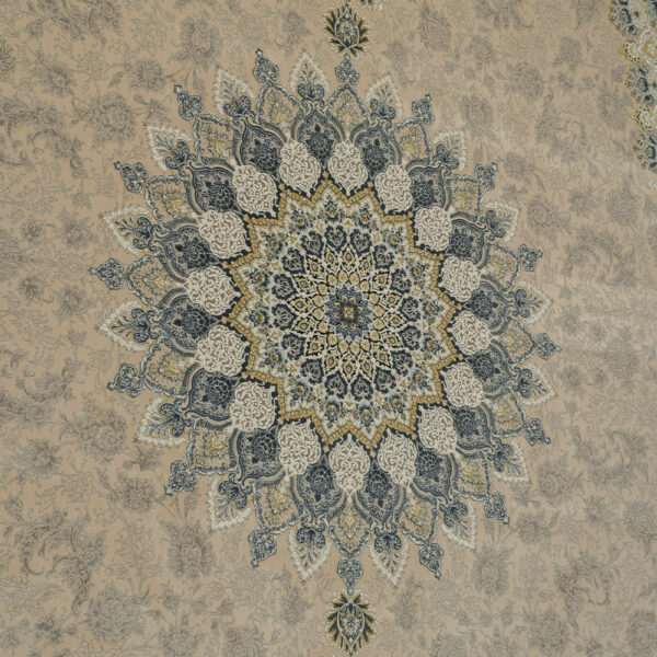 طرح سالار صدفی فرش ماشینی 1200 شانه کاشان کد 101 - Image 3