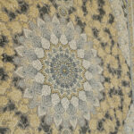 طرح سالار دودی فرش ماشینی 1200 شانه کاشان کد 105 - Image 3
