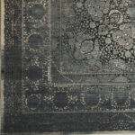 طرح نایین وینتیج دودی فرش ماشینی 1200 شانه کاشان - Image 3