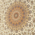طرح سوفیا فرش ماشینی 1500 شانه کاشان کدax1028 - Image 3