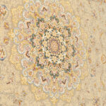 طرح امیلی فرش ماشینی 1500 شانه کاشان کدax1029 - Image 3