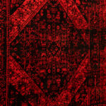 گبه ابرش لاکی 340 شانه کاشان کد 91 - Image 3