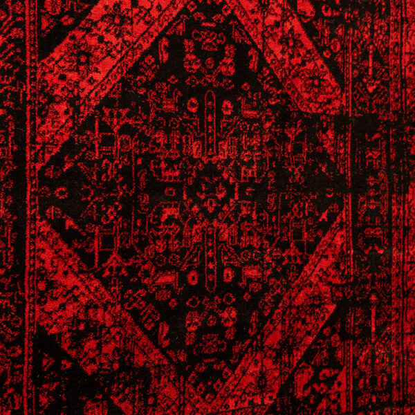 گبه ابرش لاکی 340 شانه کاشان کد 91 - Image 3