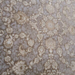 فرش ماشینی 1200 شانه کاشان طرح ماهور نسکافه ای - Image 2