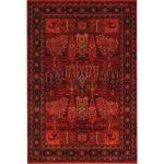گبه طرح درخت انار و سرو لاکی