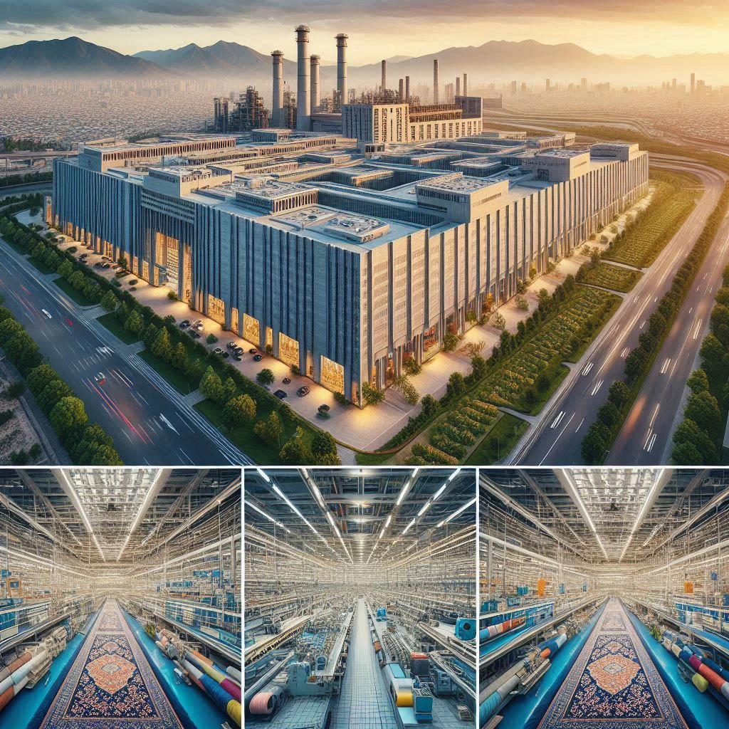 کارخانه فرش کاشان