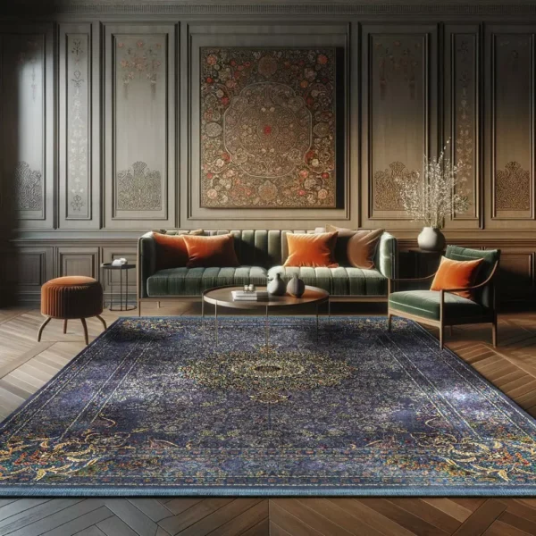 فرش کلاریس کلکسیون هلنا کد 25NH00202 معادل 77 رج دستبافت - Image 2