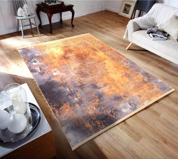 فرش کلاریس کلکسیون هلنا کد 809006 معادل 77 رج دستبافت - Image 2