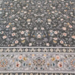 ماهلین دودی فرش ماشینی 700 شانه کاشان - Image 4
