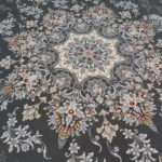 گیسو دودی فرش ماشینی 700 شانه کاشان - Image 3