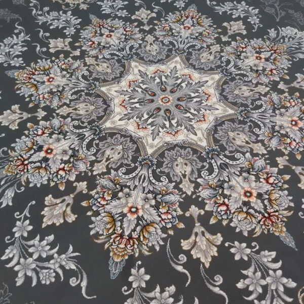 گیسو دودی فرش ماشینی 700 شانه کاشان - Image 3