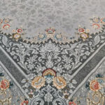 کایرا نقره ای فرش ماشینی 700 شانه کاشان - Image 3