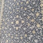 لینا دودی افشان فرش ماشینی 700 شانه کاشان - Image 3
