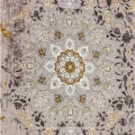 فرش ماشینی وینتیج 1200 شانه کاشان کد 12838 - Image 3