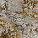 فرش ماشینی افشان کهنه نما 1200 شانه کاشان کد 12842 - Image 2