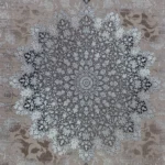 فرش ماشینی وینتیج 1200 شانه کاشان کد 12718 - Image 3