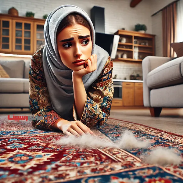 علت پرزدهی فرش ماشینی چیست؟