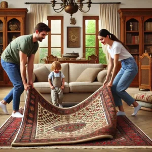 تغییر جای فرش