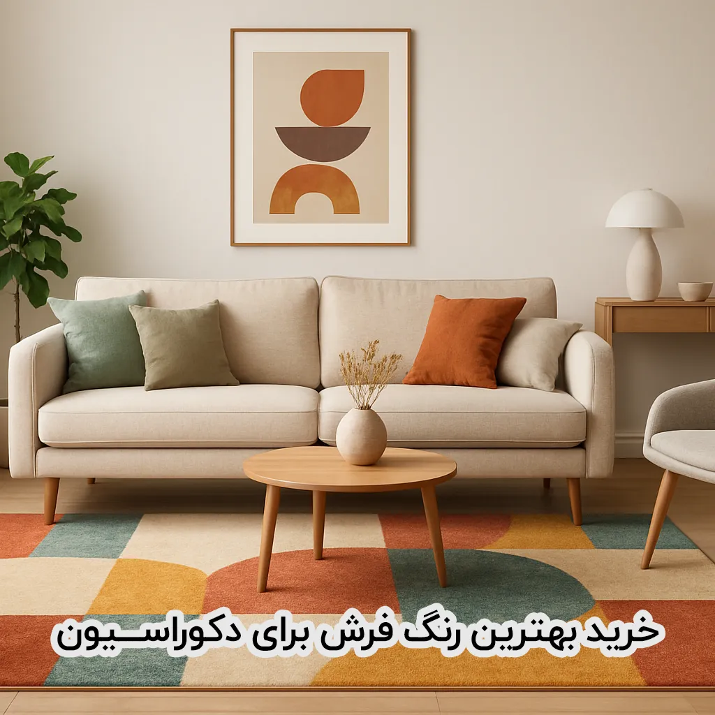 خرید بهترین رنگ فرش برای دکوراسیون